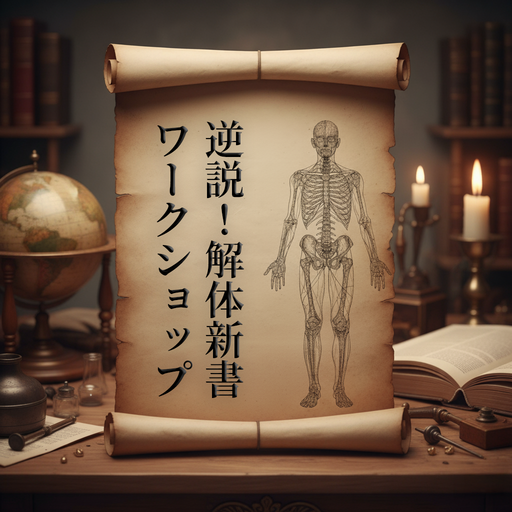 逆説！　解体新書ワークショップ開催