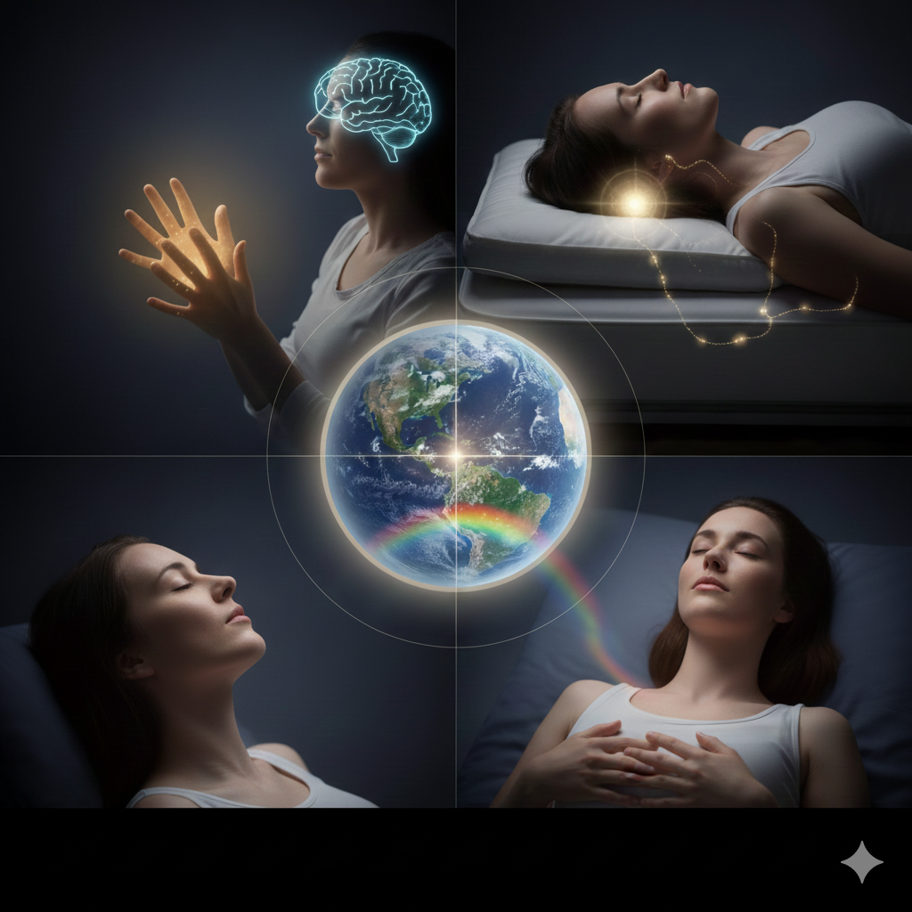 【シリーズ1/4】考えすぎて眠れない夜に。脳のエネルギーを「手のひら」へ移すワーク